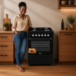 Roch Gas Cooker (Model: RGC-F5C40G2-BL/G) - Image 3