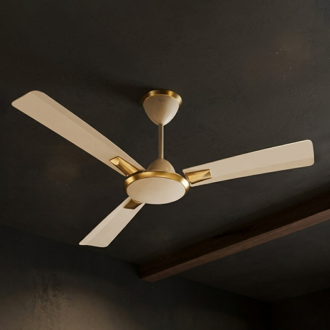 ghana website work RCLF -- 5607p -- IVORY (CEILING FAN) 2 Roch Ceiling Fan (Model: RCLF-5607P) - Image 1